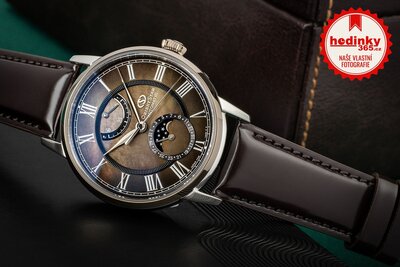 Orient Star Classic M45 F7 Moon Phase Automatic RE-AY0121A00B Lake Tazawa Limited Edition 180pcs (+ náhradní řemínek)