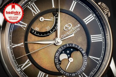 Orient Star Classic M45 F7 Moon Phase Automatic RE-AY0121A00B Lake Tazawa Limited Edition 180pcs (+ náhradní řemínek)