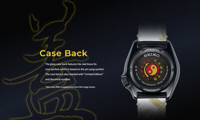 Seiko 5 Sports SRPK39K1 Bruce Lee Limited Edition 15000pcs