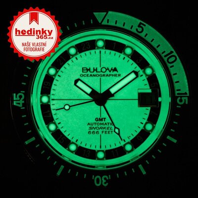 Bulova Oceanographer Devil Diver GMT Automatic 98B407