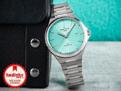 Certina DS-7 Powermatic 80 C043.407.11.351.00 (v barvě Tiffany Blue)