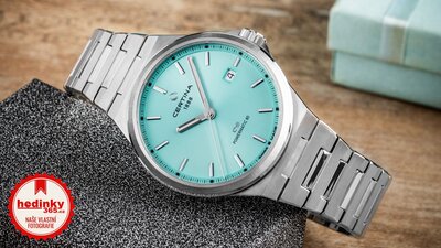 Certina DS-7 Powermatic 80 C043.407.11.351.00 (v barvě Tiffany Blue)