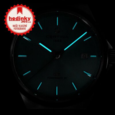 Certina DS-7 Powermatic 80 C043.407.11.351.00 (v barvě Tiffany Blue)