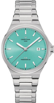 Certina DS-7 Powermatic 80 C043.407.11.351.00 (v barvě Tiffany Blue)