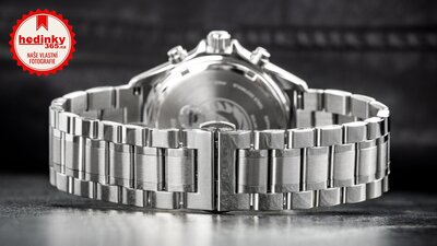 Ocelový náramek Ricardo Montorio, stříbrný