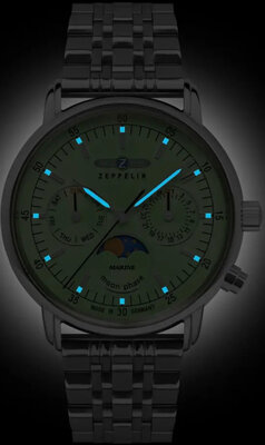 Zeppelin LZ 14 Marine Quartz 8637M-4