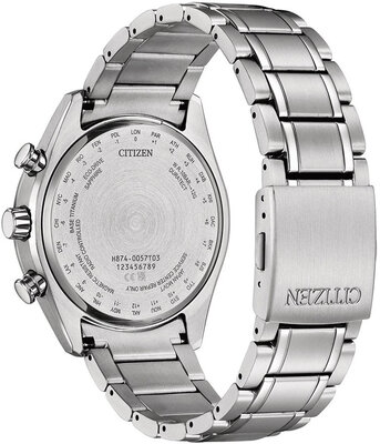 Citizen Sports Eco-Drive Radio Controlled Tsuki-yomi Moon Phase Super Titanium BY1010-81L