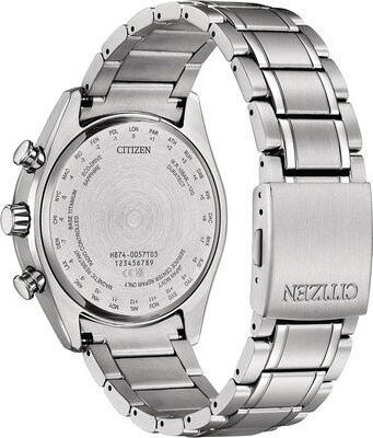 Citizen Sports Eco-Drive Radio Controlled Tsuki-yomi Moon Phase Super Titanium BY1018-80E