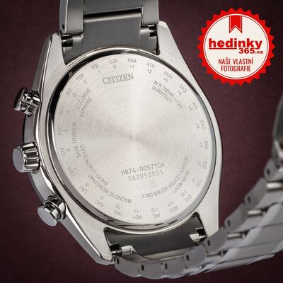 Citizen Sports Eco-Drive Radio Controlled Tsuki-yomi Moon Phase Super Titanium BY1018-80X