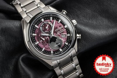 Citizen Sports Eco-Drive Radio Controlled Tsuki-yomi Moon Phase Super Titanium BY1018-80X