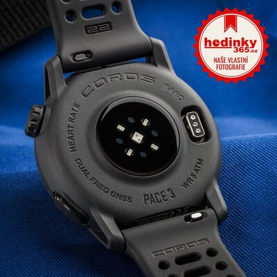 Coros Pace 3 Black / Silicone Band (rozbalené)