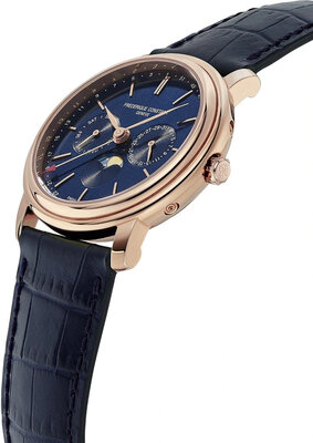 Frederique Constant Classics Index Business Timer Quartz Moon Phase FC-270N4P4