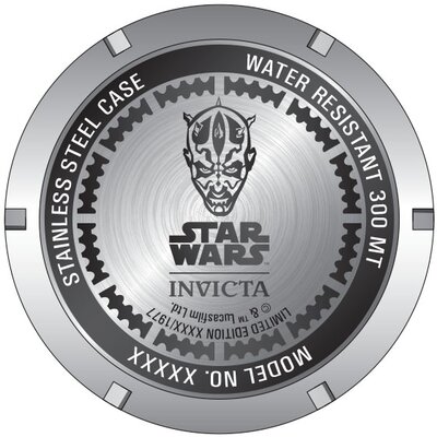Invicta Star Wars Quartz 52mm 27670 Darth Maul