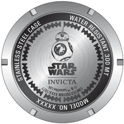 Invicta Star Wars Quartz 52mm 27673 BB8