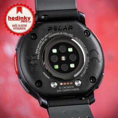 Polar Vantage V3 Night Black, velikost S-L