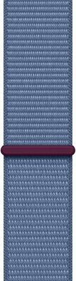 Sportovní provlékací řemínek Apple, textilní, ledově modrý, pro pouzdra 42/44/45/49 mm