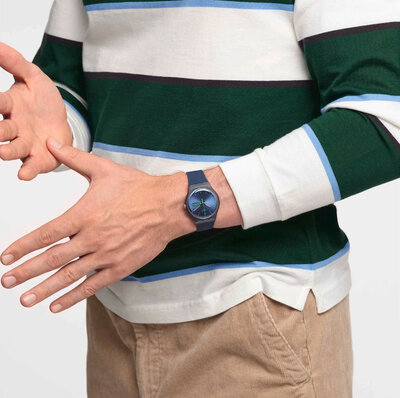 Swatch Blue Rebel SO29N704