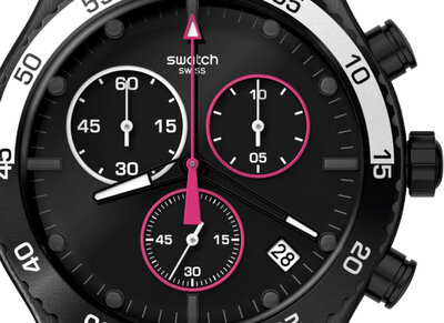 Swatch Magenta at Night YVB413