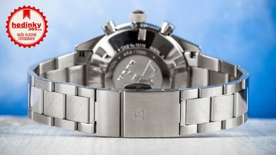 Edox SkyDiver Chronograph Quartz 10116-3-buidn Limited Edition 1000pcs ( + náhradní řemínek )