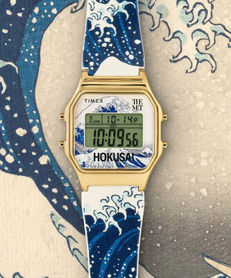 Timex x The MET Hokusai TW2W25200U8