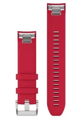 Silikonový řemínek Garmin 22mm, Plasma Red, QuickFit, 010-12738-17