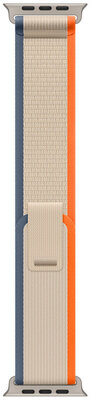 Trailový tah Apple, textilní, oranžovo-béžový, pro pouzdra 42/44/45/49 mm, velikost S/M