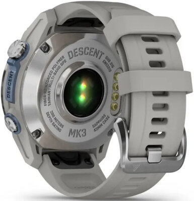 Garmin Descent Mk3 - 43mm, Silver/ Fog Grey