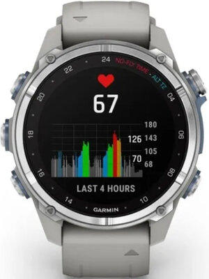 Garmin Descent Mk3 - 43mm, Silver/ Fog Grey