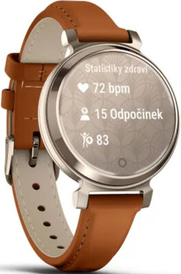 Garmin Lily 2 Classic Cream Gold / Tan Leather Band (rozbalené)