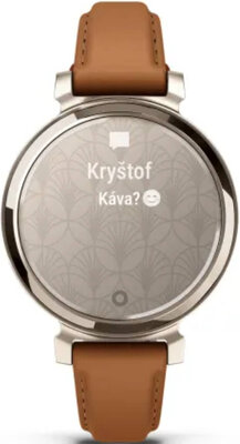 Garmin Lily 2 Classic Cream Gold / Tan Leather Band (rozbalené)