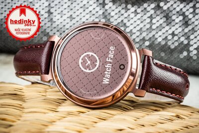 Garmin Lily 2 Classic Dark Bronze / Mulberry Leather Band