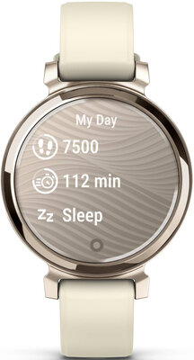 Garmin Lily 2 Cream Gold / Coconut Silicone Band (2024)