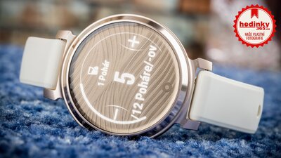 Garmin Lily 2 Cream Gold / Coconut Silicone Band (2024)