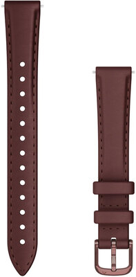 Kožený řemínek Garmin 14mm (Lily), hnědý V3, 010-13302-21