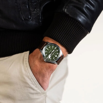 Hamilton Khaki Pilot Day Date Automatic H64635560