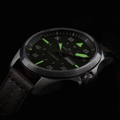 Hamilton Khaki Pilot Day Date Automatic H64635560