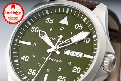 Hamilton Khaki Pilot Day Date Automatic H64635560