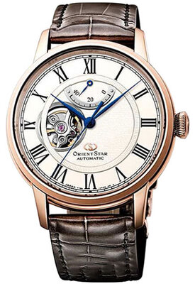 Kožený řemínek Orient Star UL001014P9 (pro RE-HH00), hnědý
