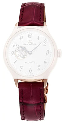 Kožený řemínek Orient Star UL024014P0 14mm (pro RE-ND00), červený