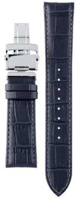 Kožený řemínek Orient UL009012J0 21mm (pro model RA-AS00), modrý