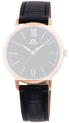 Kožený řemínek Orient UL00H011P0 16mm (pro model RA-QC17), černý