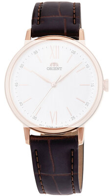 Kožený řemínek Orient UL00H012P0 16mm (pro model RA-QC17), hnědý
