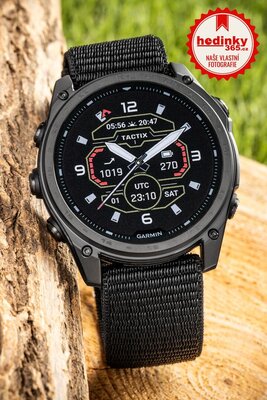 Nylonový řemínek Ricardo 26mm (pro Garmin Fenix 8/7X/6X (51mm), Tactix aj.), černý, provlékací