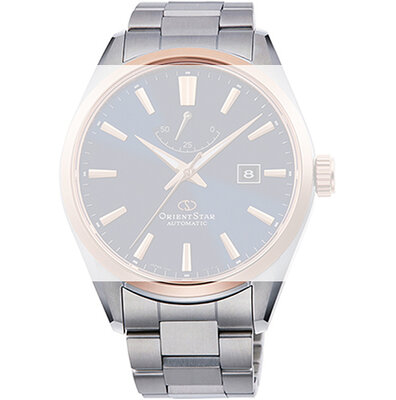 Ocelový náramek Orient Star UL003012J0 20mm (pro RE-AU04), stříbrný