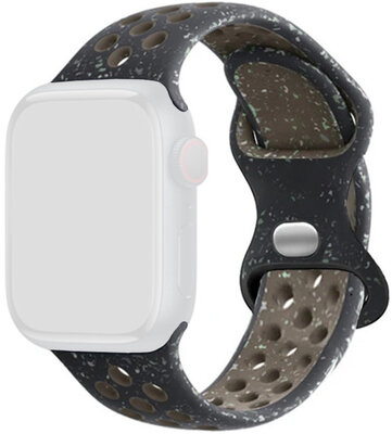 Silikonový řemínek Ricardo (pro Apple Watch 44/45/49mm), černý
