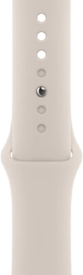Sportovní řemínek Apple, hvězdně bílý, pro pouzdra 42/44/45/49 mm, velikost S/M