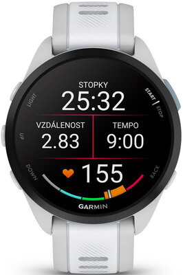 Garmin Forerunner 165 Music, Mist Gray/Whitestone