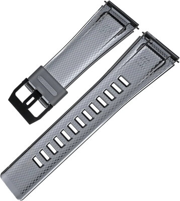 Plastový řemínek Casio 24mm (pro Casio G-Shock GA-2000SKE), šedý