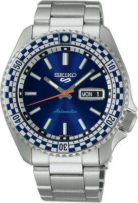 Seiko 5 Sports Automatic SRPK65K1 Special Edition Checker Flag