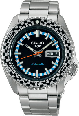 Seiko 5 Sports Automatic SRPK67K1 Special Edition Checker Flag